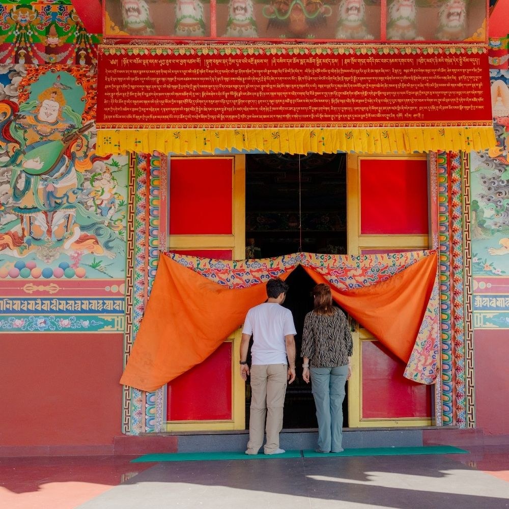 Boeddhistische monastery bezoeken | By Mountain People wandelreizen in Nepal