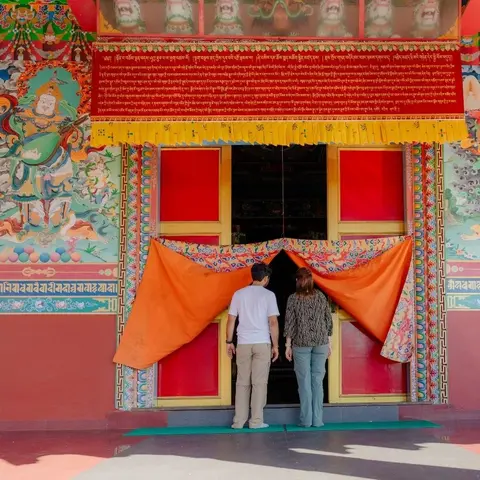 Boeddhistische monastery bezoeken | By Mountain People wandelreizen in Nepal