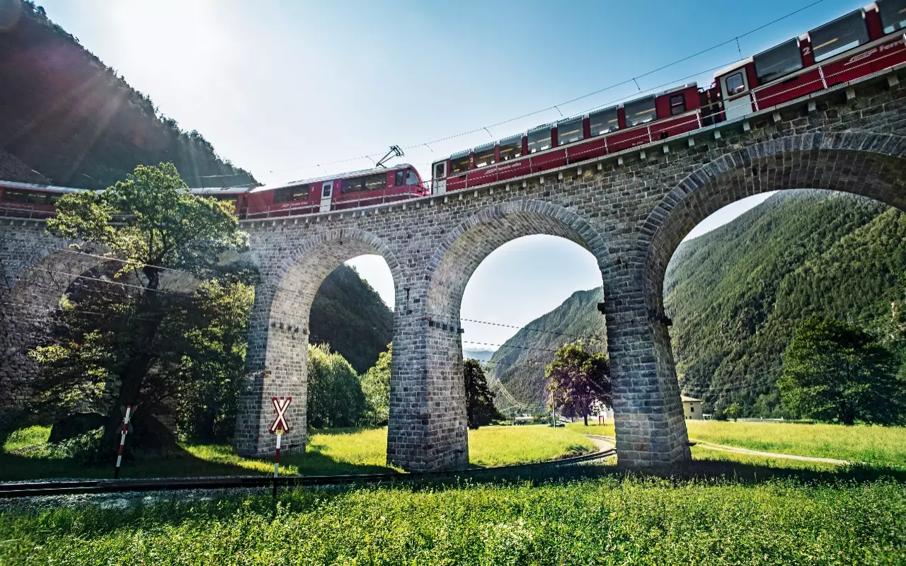 Treinreizen Zwitserland