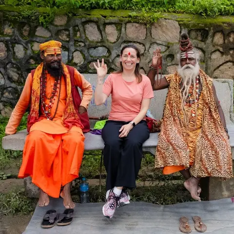 Sadhu's bij Pashupatinath Temple in Kathmandu | By Mountain People rondreizen in Nepal
